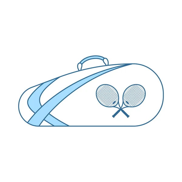 Tenis bolsa icono — Vector de stock