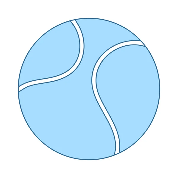 Tennisbal Icoon — Stockvector