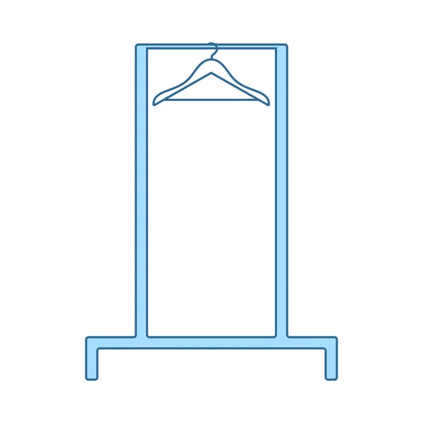 Hanger Rail Icon — Stock Vector