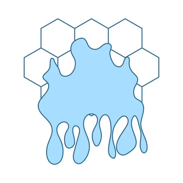 Icono de miel — Archivo Imágenes Vectoriales