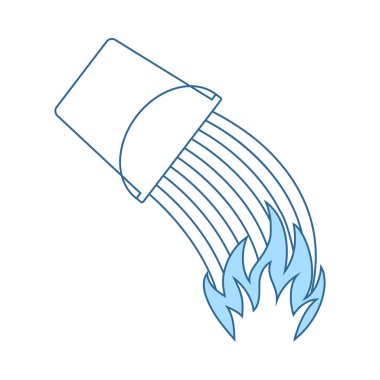 Yangın kova simgesi