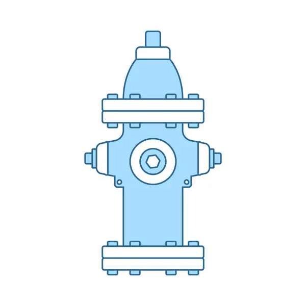 Ikona požárního hydrantu — Stockový vektor