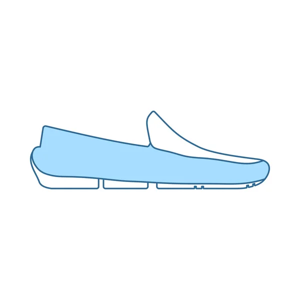 Icono de mocasín — Vector de stock