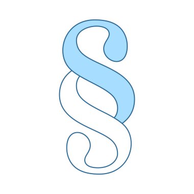 paragraf sembolü simgesi