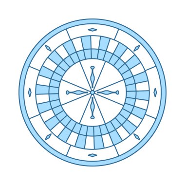 Rulet tekerlek simgesi