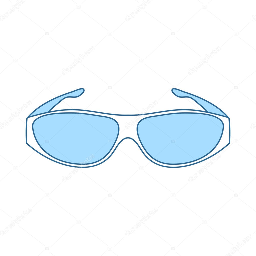 Poker Sunglasses Icon
