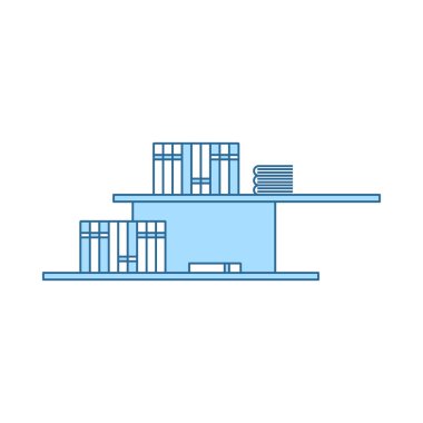 Duvar bookshelf simgesi