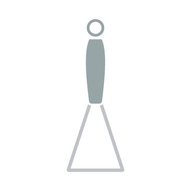 Patates Ezici Simgesi. Düz Renk Tasarımı. Vektör İllüstrasyonu.