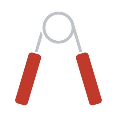 Eller Genişletici Simgesi. Düz Renk Tasarımı. Vektör İllüstrasyonu.