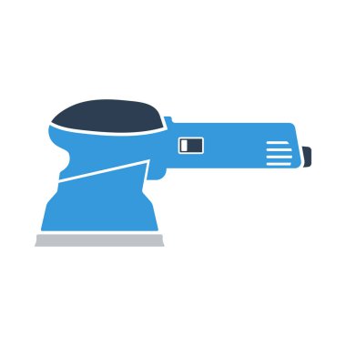 Öğütücü Simgesi. Düz Renk Tasarımı. Vektör İllüstrasyonu.