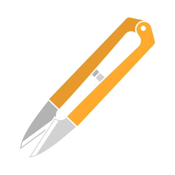 Seam Ripper Icon 平面色彩设计 病媒图解 — 图库矢量图片