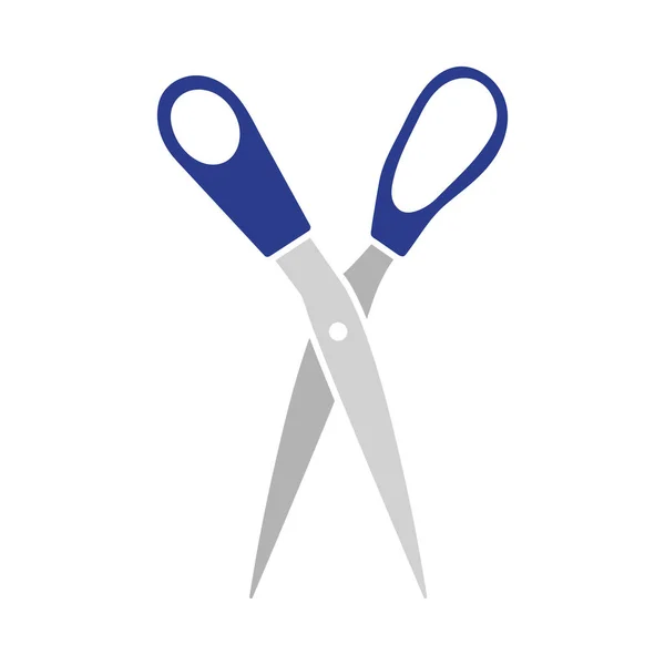 Tailor Scissor Icon 입니다 디자인 사기적 — 스톡 벡터