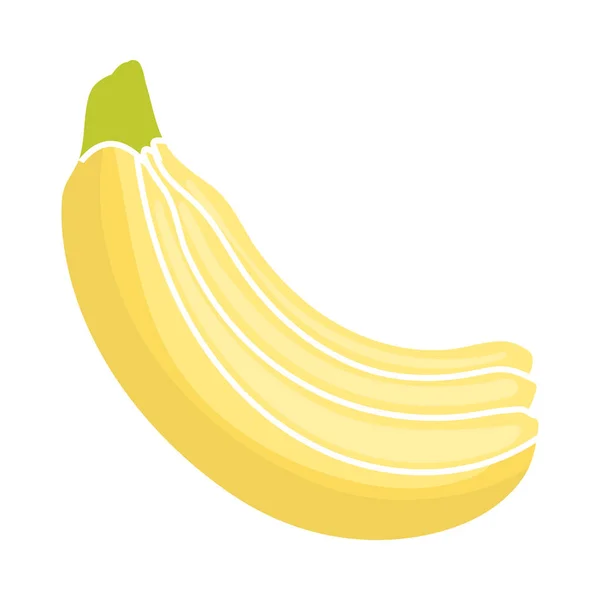 Ikonen Banan Colors Platt Färgdesign Vektor Illustration — Stock vektor