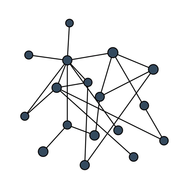 Icône Connexion Nette Contour Modifiable Avec Conception Remplissage Couleur Illustration — Image vectorielle