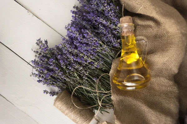 French aroma oil with the smell of lavender. spa therapy for health.