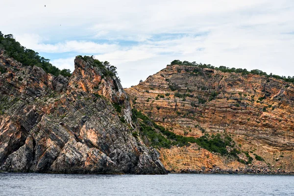 Northern Rocky Coast Ibiza Island Balearic Island Spain — Stock Photo, Image