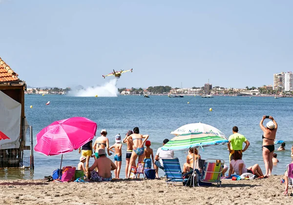 San Javier Spanien Juni 2018 San Javier Flyguppvisning Det Mest — Stockfoto