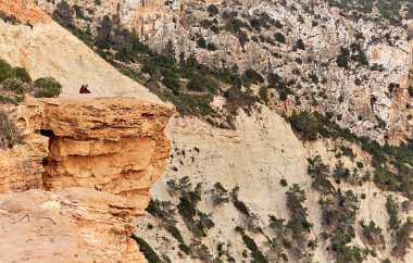 Rocky Dağları Ibiza Adası. Balear Adaları. İspanya