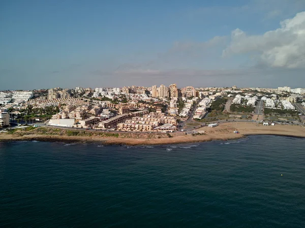 Photo Panoramique Aérienne Maisons Banlieue Dans Quartier Résidentiel Miromar Mata — Photo