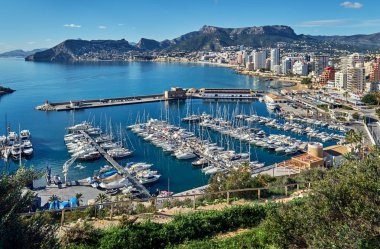 Calpe bağlantı noktası. İspanya