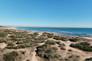 Sandy dunes La Mata, İspanya