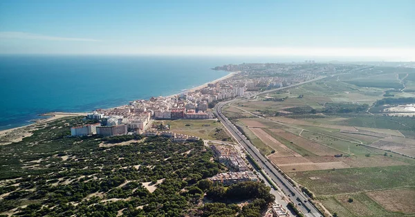 Vista aérea de la costa de La Mata. España — Foto de Stock