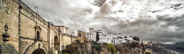 Vista pitoresca da cidade de Ronda. Espanha — Fotografia de Stock