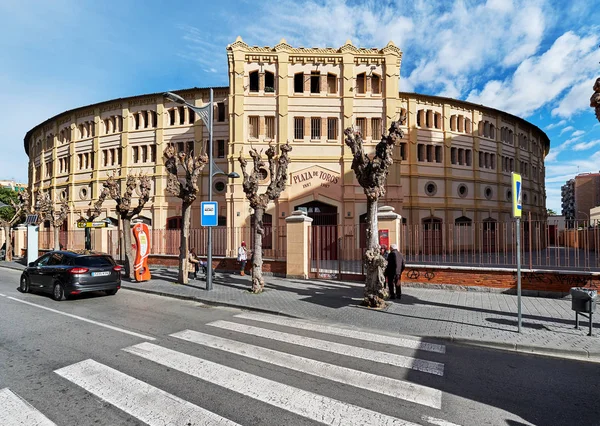 Wnętrze Plaza de Toros, Murcja, Hiszpania — Zdjęcie stockowe