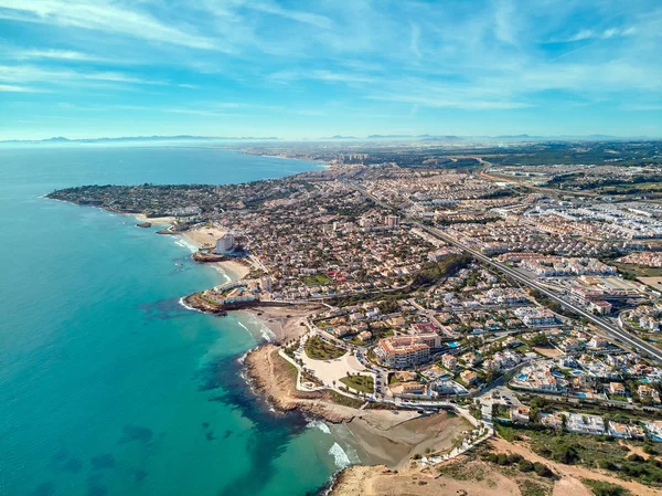 Εναέρια άποψη του Costa Blanca. Ισπανία — Φωτογραφία Αρχείου