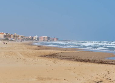 İspanya'nın güneyinde La Mata plaj