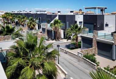 Torrevieja turistik tatil kenti lüks villalar, İspanya