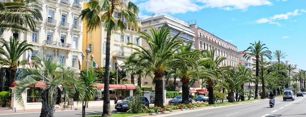 Panoramische afbeelding Nice City, Frankrijk — Stockfoto