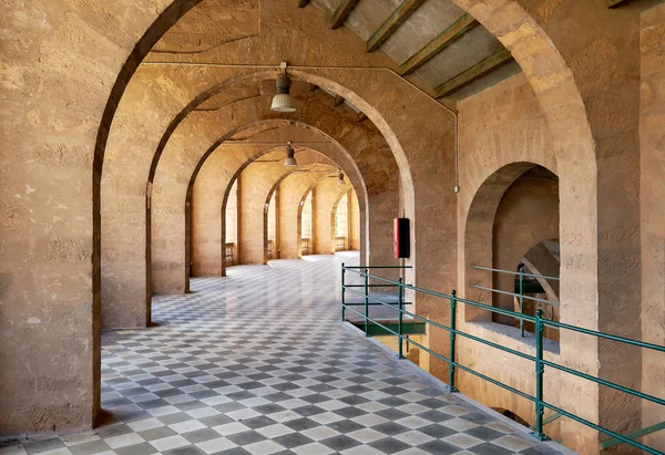 Dentro de la plaza de toros coliseo de Palma de Mallorca —  Fotos de Stock