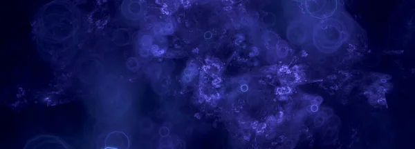 Комп Ютеризований Фрактальний Абстрактний Фіолетовий Фон — стокове фото