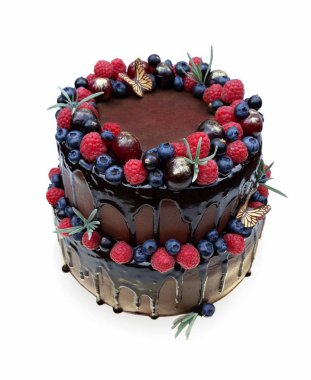 yaban mersini ve ahududu kek