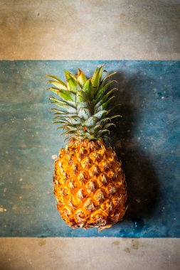 Olgun aromatik ananas