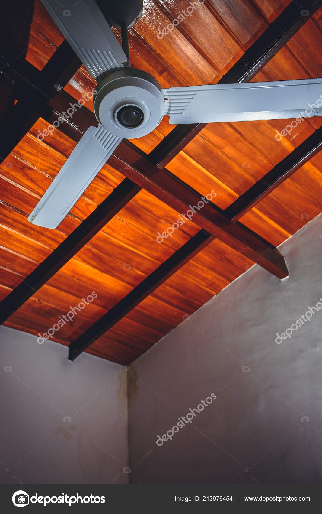 Ceiling Fan Close Up Stock Photo C Mallivan 213976454