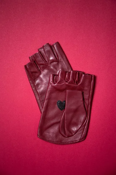 Gloves with fingers cut off, self made — Stock Photo, Image