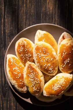 Susam güneşin ile ev yapımı börek