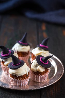 Halloween çörek bir cadı şapka