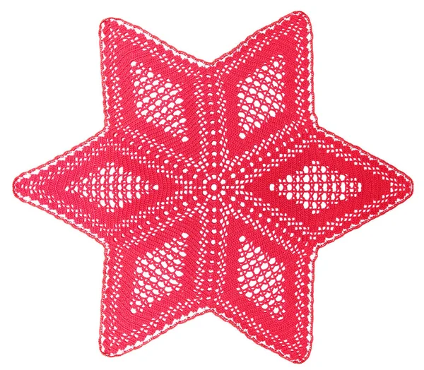 Christmas Red Star Connected Hook — Stock Photo, Image