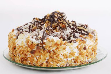 kek fındık çikolata çilek ve nane