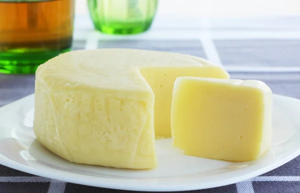 Milchprodukt Ist Der Käse Von Mazzarella — Stockfoto