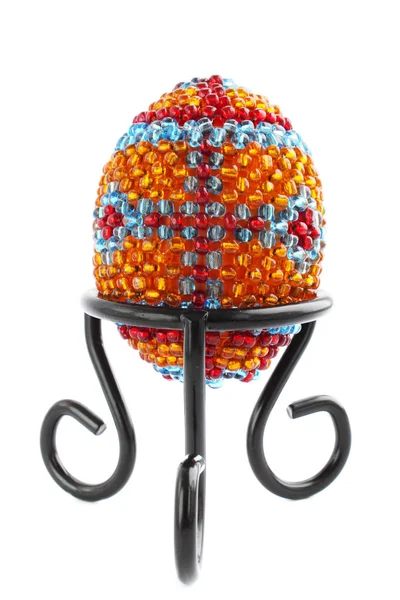 Easter Egg Beads Stand — Stock Photo, Image