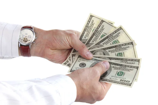 Recount Money Time Money — Stock Photo, Image