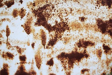 Eski paslı metal yüzey, rustik arka plan