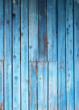 Mavi boyalı levhalar, rustik arka plan