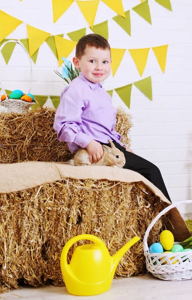 Children Interior Decorations Day Easter — Stock Photo, Image