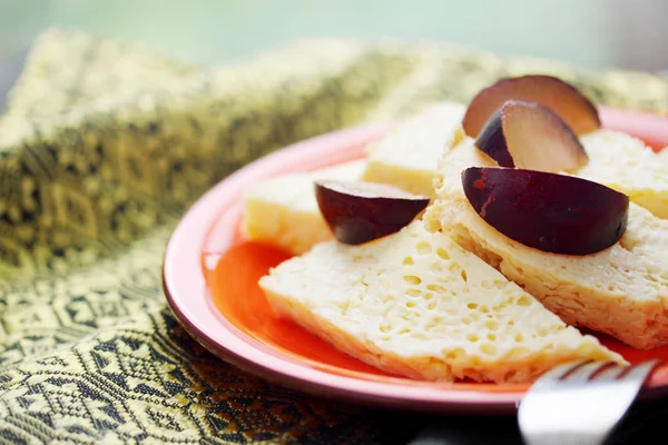 Eerste Koe Melk Biest Zoet Dessert — Stockfoto