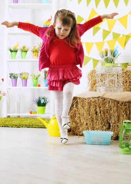 Children Interior Decorations Day Easter — Stock Photo, Image